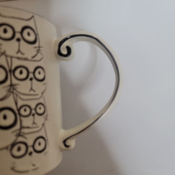 Spectrum Designz Cat Glasses Embossed Tea Coffee Mug Stoneware - Picture 14 of 14